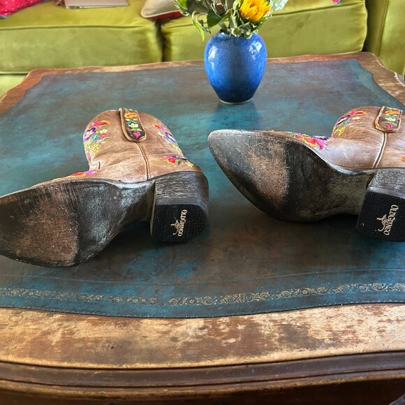 OLD GRINGO SORA 6" SHORT SHAFT EMBROIDERED BOOTS!!! 8.5 - Picture 4 of 5